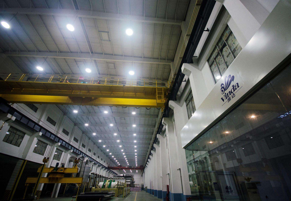 维达纸业集团厂房灯节能改造工程案例