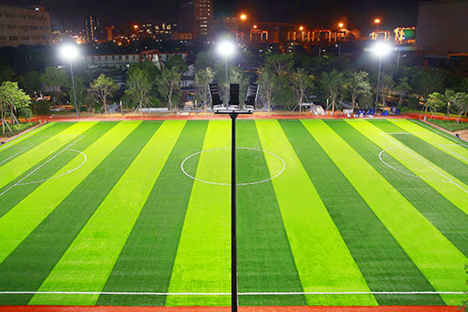 体育学院足球场照明改造案例